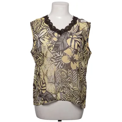Top (Yellow, Black, Multicolored) from Frank Walder Polyester