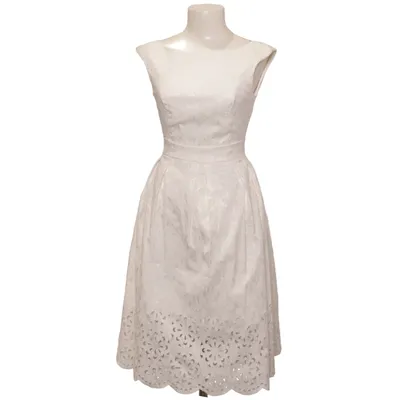 Kleid (Weiß) von Rinascimento Baumwolle, Elasthan, Polyester