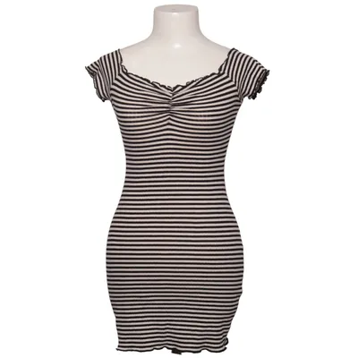 Dress (Black, White) from Privacy Please Cotton, Elastane, Polyester