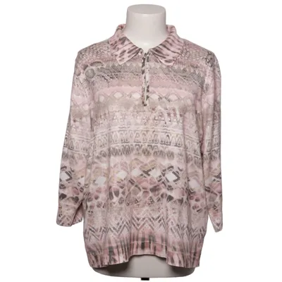 Cardigan (Pink, Beige, Multicolored) from Di-Strick Acrylic, Cotton, Viscose
