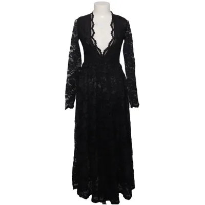 Långklänning (Svart) från Ganni Elastan, Polyamid, Polyester, Viskos