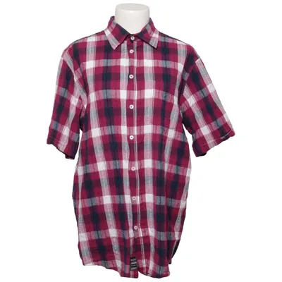 Korte mouwen shirt (Lila, Zwart, Wit) van World of Basics Katoen