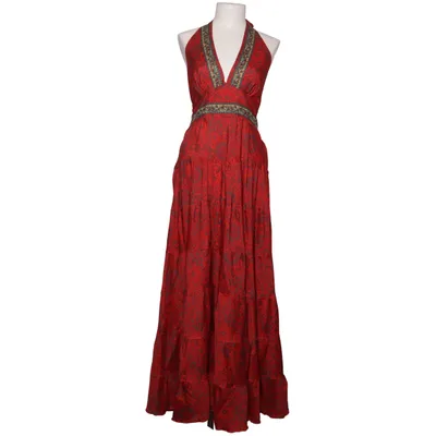 Robe longue (Rouge, Gris) de Aller Simplement Polyester