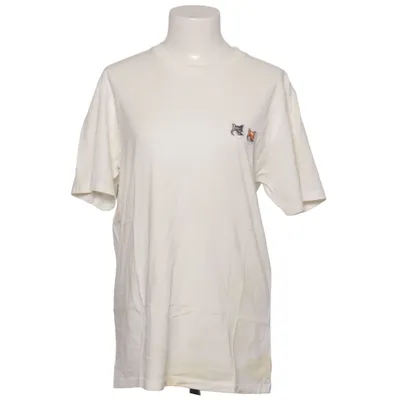 T-shirt (Wit) van Maison Kitsuné Katoen