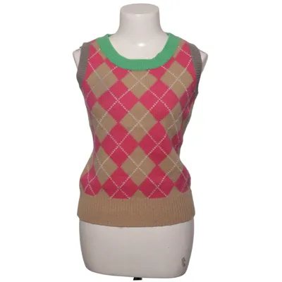 Pull sans manches (Rose, Marron, Vert, Multicolore) de Guru Acrylique, Laine