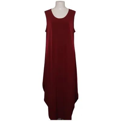 Robe (Rouge) de Naveed Polyester, Viscose