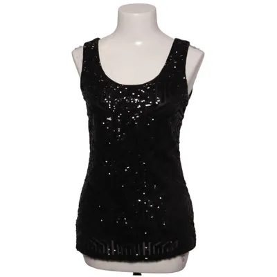Tanktop (Zwart) van Maner Polyester