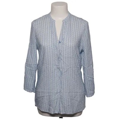 Bluse (Blå, Hvid, Grøn) fra Jad Viscose