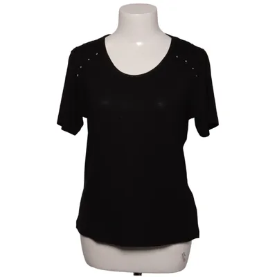 T-shirt (Noir) de Gabriella K. Élasthane, Viscose