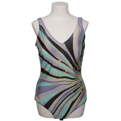 Maillot de bain une pièce (Bleu, Jaune, Multicolore) de Naturana Élasthane, Polyamide, Polyester