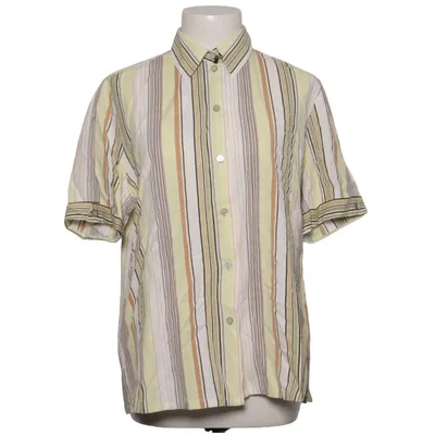 Short sleeve shirt (Yellow, White, Brown) from Sommermann Cotton, Elastane