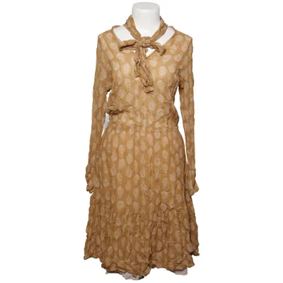 Kjole (Beige, Flerfarvet) fra Drykorn for Beautiful People Bomuld, Viscose