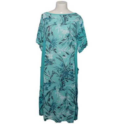 Dress (Blue, Green) from Made in italy Cotton, Elastane