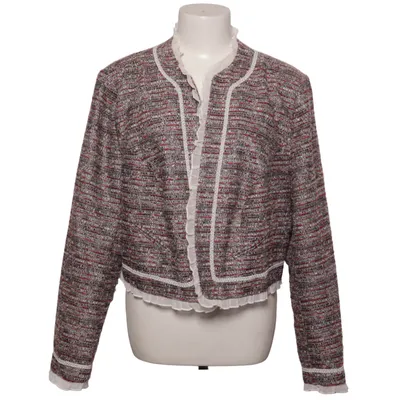 Bolero (Schwarz, Weiß, Rot) von Gloockler Acryl, Baumwolle, Polyester