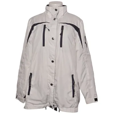 Allvädersjacka (Vit, Svart) från Eibsee Polyester