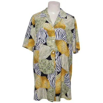 Kortärmad skjorta (Grön, Gul, Blå) från Hämmerle Polyester
