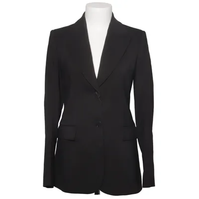 Blazer (Black) from Massimo Dutti Acetate, Viscose