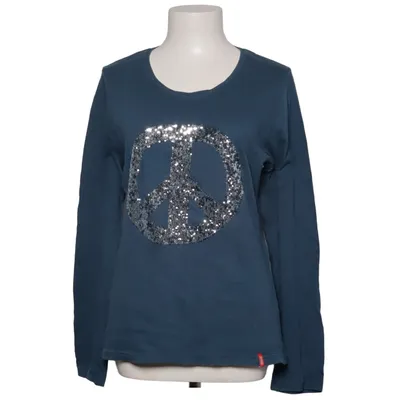 Lange mouwen shirt (Blauw) van Manguun Katoen