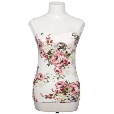 Top (Wit, Meerkleurig) van Rock Steady Elastaan, Polyester