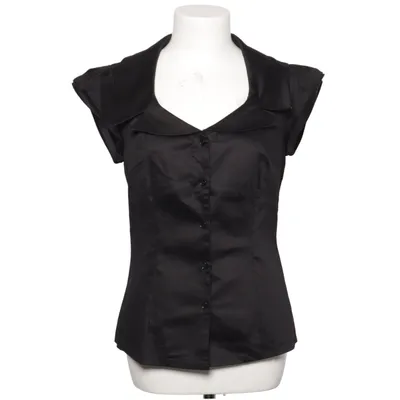 Kortärmad skjorta (Svart) från Voodoo Vixen Bomull, Elastan