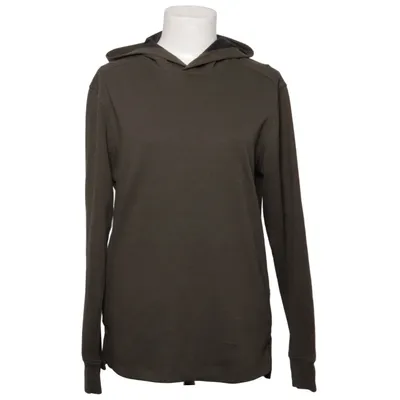 Hoodie (Gray, Green) from Algo Cotton, Recycled polyester