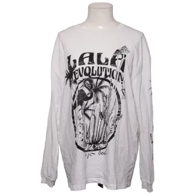 Langærmet t-shirt (Hvid, Sort) fra Lala Berlin Bomuld