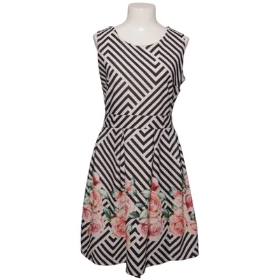 Kjole (Sort, Hvid, Pink) fra Style Boom Elastan, Polyester