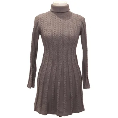 Turtleneck dress (Gray) from Abollria Polyamide, Polyester, Viscose