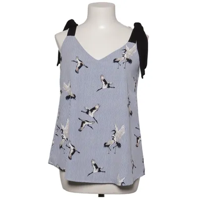 Top (Blau, Weiß, Schwarz) von It Hippie Polyester