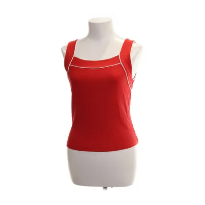 Tanktop (Rood, Wit) van Manguun Elastaan, Viscose