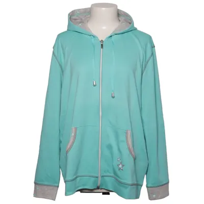 Hoodie (Blue, Gray) from Hajo Cotton, Polyester