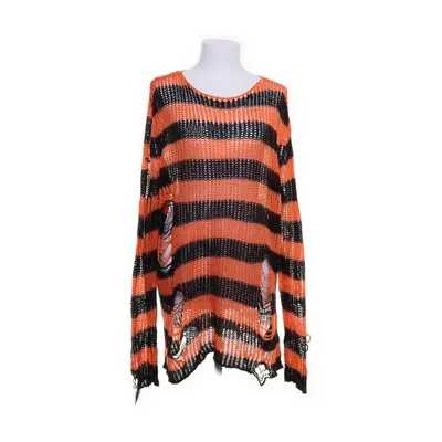 Sweater (Orange, Sort) fra Killstar