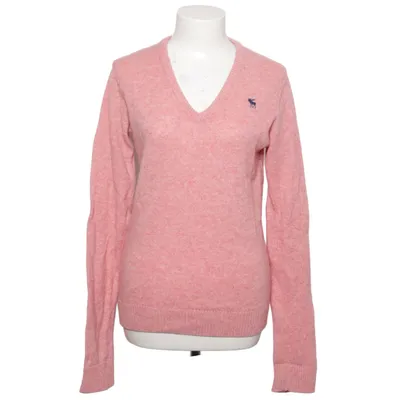 Pullover (Rosa) från Abercrombie & Fitch Nylon, Ull