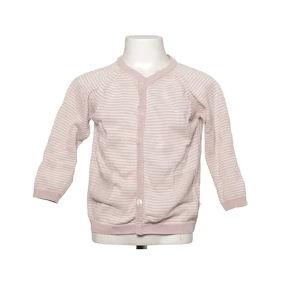 Cardigan (Pink, Hvid) fra Müsli Økologisk bomuld