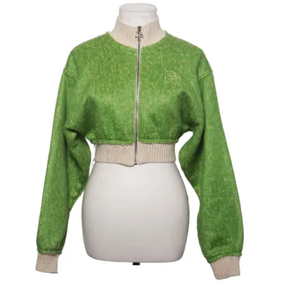 Cardigan (Green, Beige) from Frankie Shop Acrylic, Cotton, Polyester