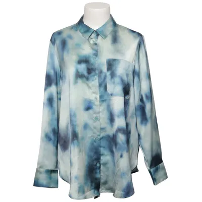 Blouse (Blue, Gray, White) from C&A Polyester