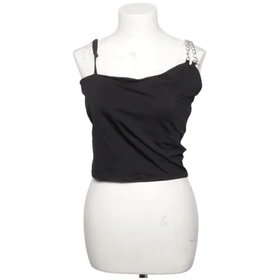 Crop top (Zwart) van Noisy May Elastaan, Polyamide