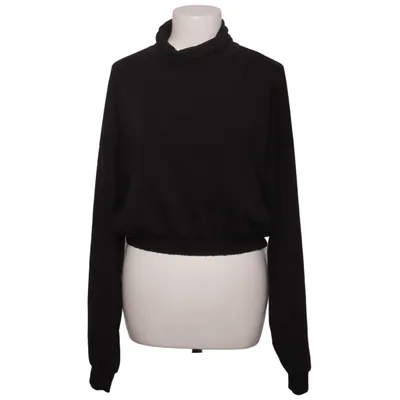 Crop top (Sort) fra Boohoo Curve Elastan, Polyester