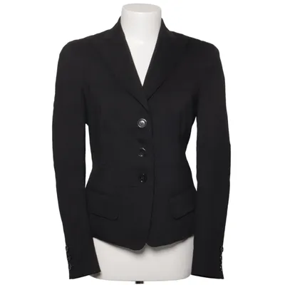 Blazer (Sort) fra Marc Aurel Elastan, Polyester, Uld