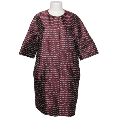 Frakke (Rød, Blå) fra Weekend MaxMara Bomuld, Polyester
