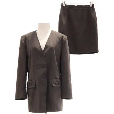 Mantelpak (Grijs) Polyester, Viscose