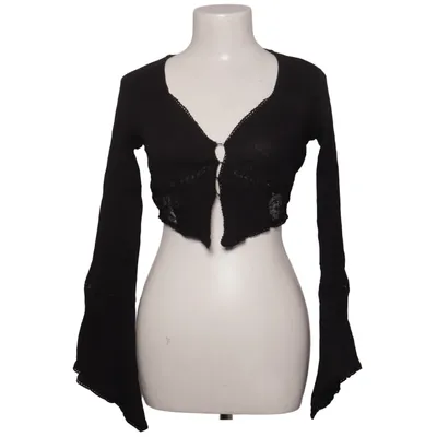Bolero (Schwarz) von Reclaimed Vintage Baumwolle, Nylon