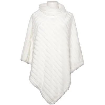 Poncho (White) from Guess Elastane, Polyester, Viscose