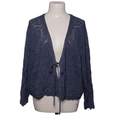 Cardigan (Blå) fra Bonprix Bomuld, Linned