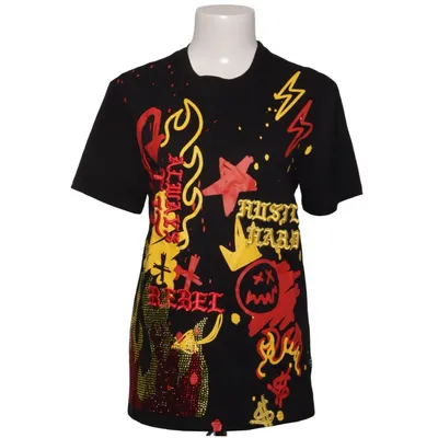 T-shirt (Sort, Rød, Gul) fra Rebel
