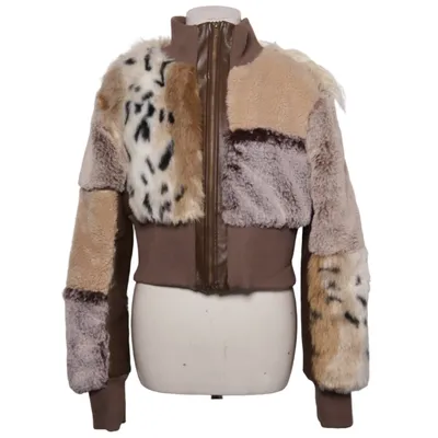 Bomber jacket (Brown, Multicolored) from Jaded London Polyester, Polyurethane