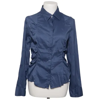 Blouse (Blue) from Seba Cotton, Elastane, Polyamide