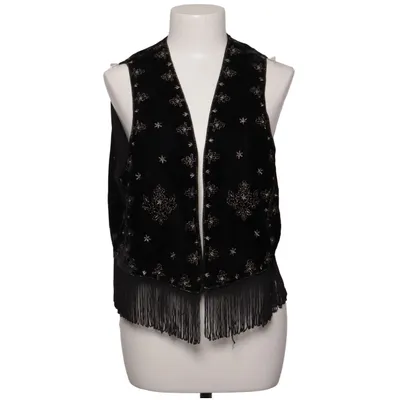 Vest (Black) from Costes Rebel Metallic fiber, Polyester
