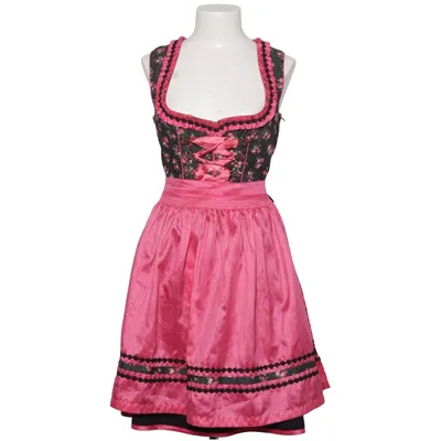 Dirndl (Black, Pink, White) from Distler Cotton, Elastane, Polyester