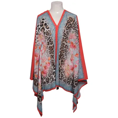 Poncho (Rood, Meerkleurig) van Apart Polyester